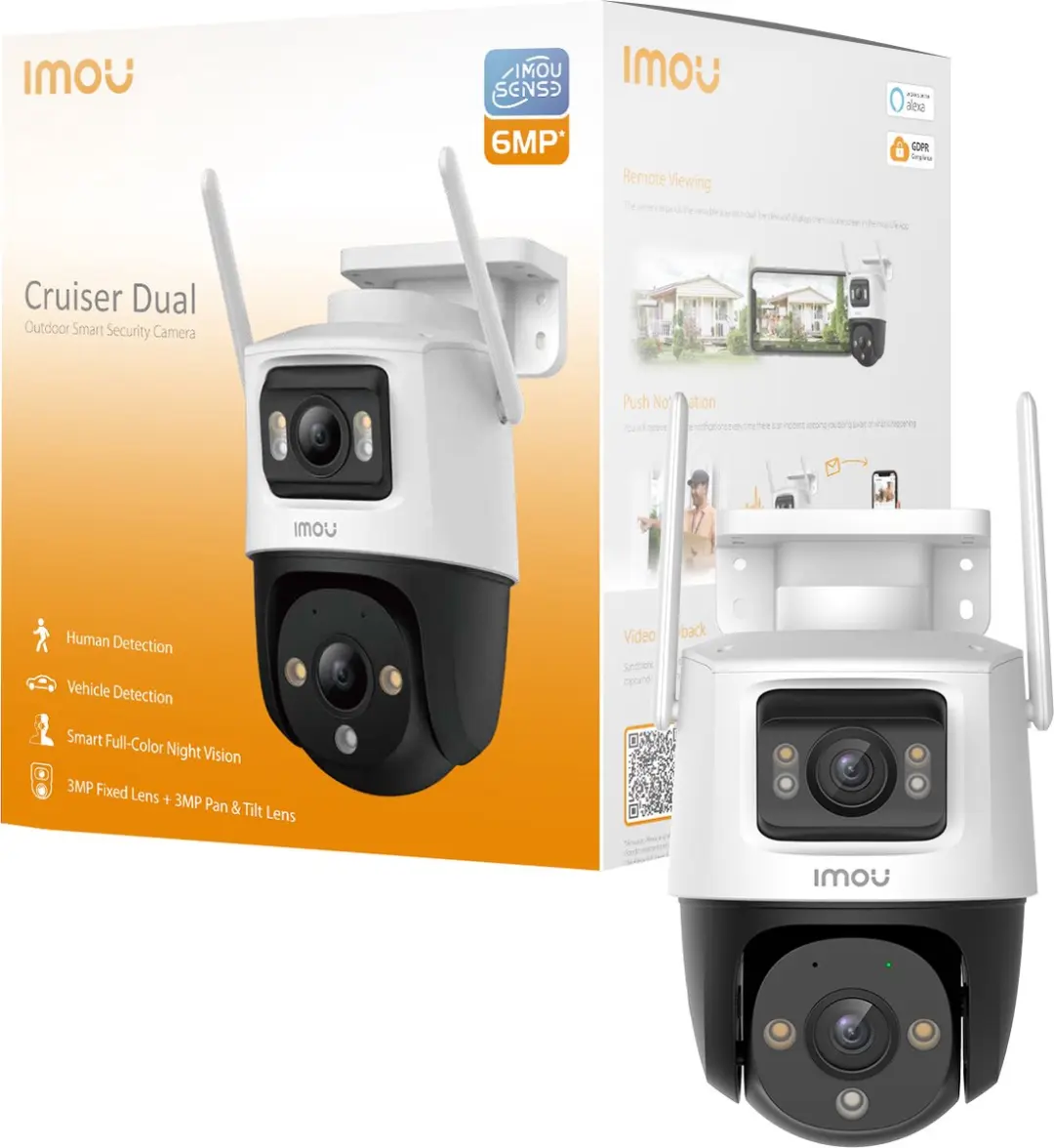 Imou Cruiser Dual IPC-S7XP-6M0WED Beveiligingscamera