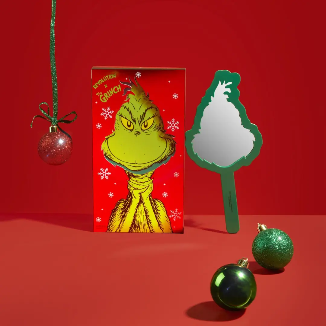 Makeup Revolution x The Grinch Spiegel - Groen