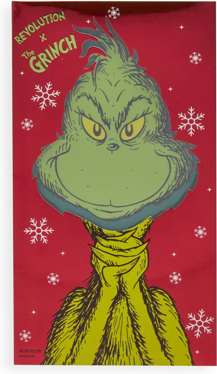 Makeup Revolution x The Grinch Spiegel - Groen