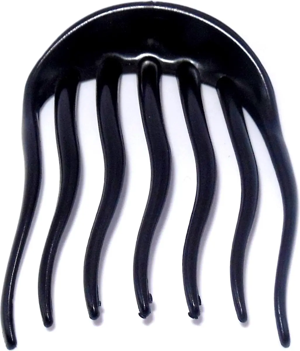 Hairmode Haarkam-Zijkam Zwart Grof