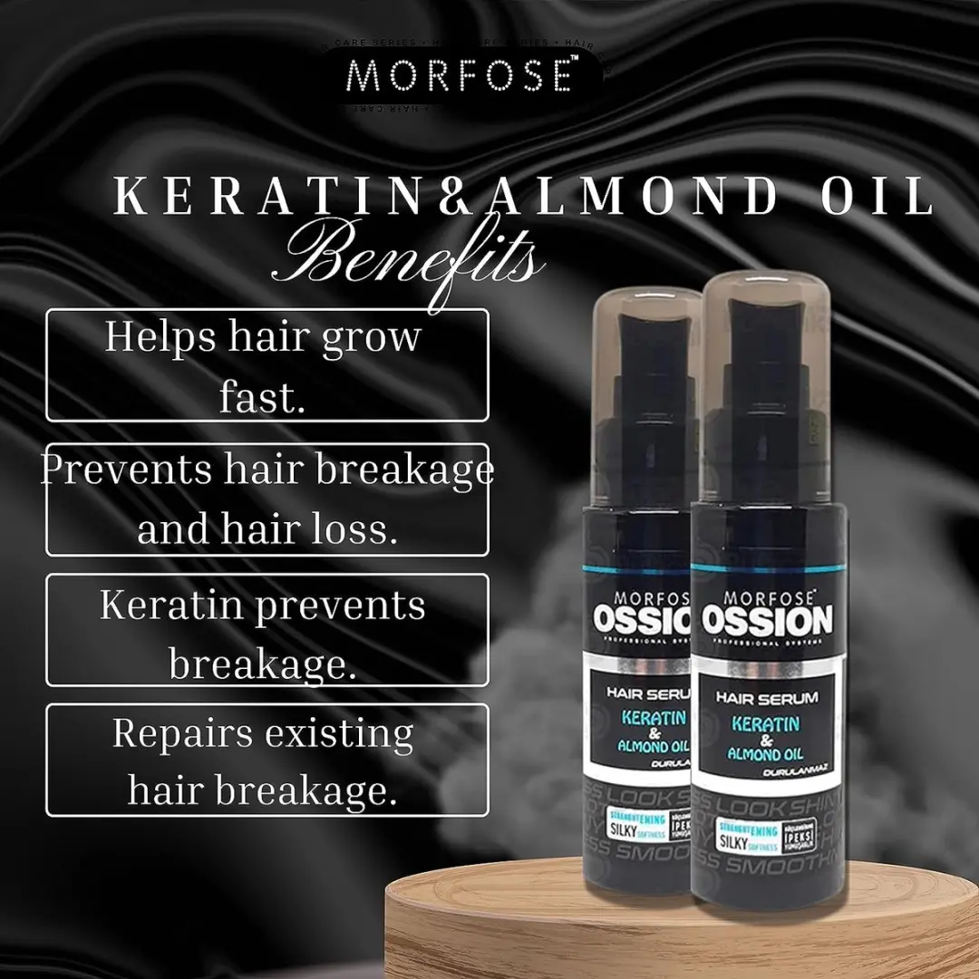 Morfose Hair Serum 75ml - Keratine & Amandelolie