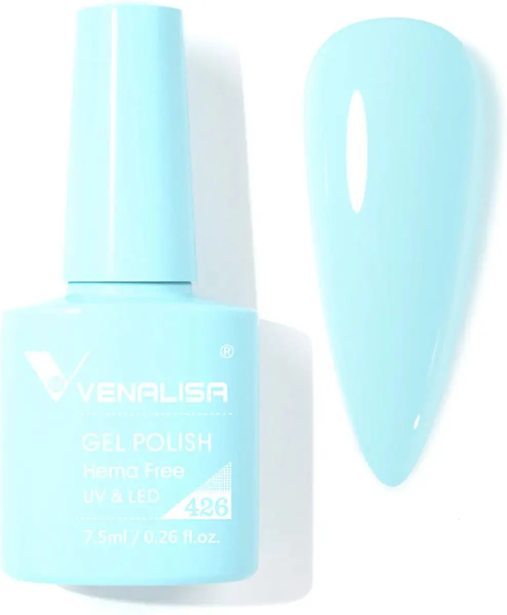 Venalisa Gellak Pastel Turquoise 7.5ml