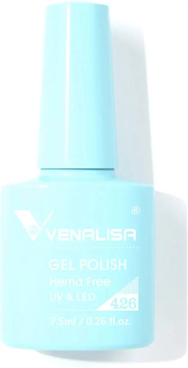Venalisa Gellak Pastel Turquoise 7.5ml - 2 Stuks