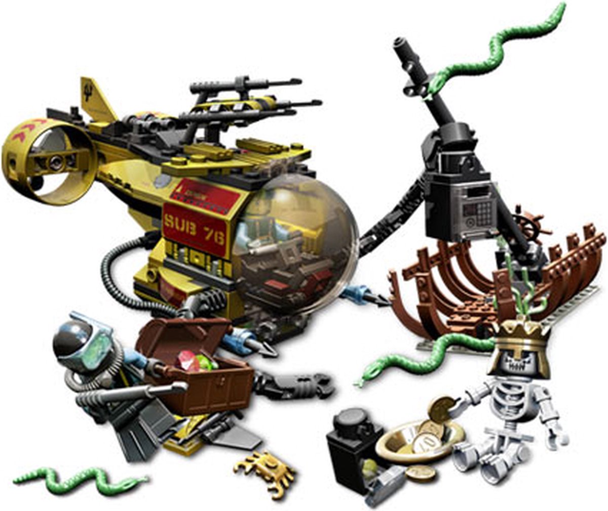 Lego Aqua Raiders The Shipwreck - 7776