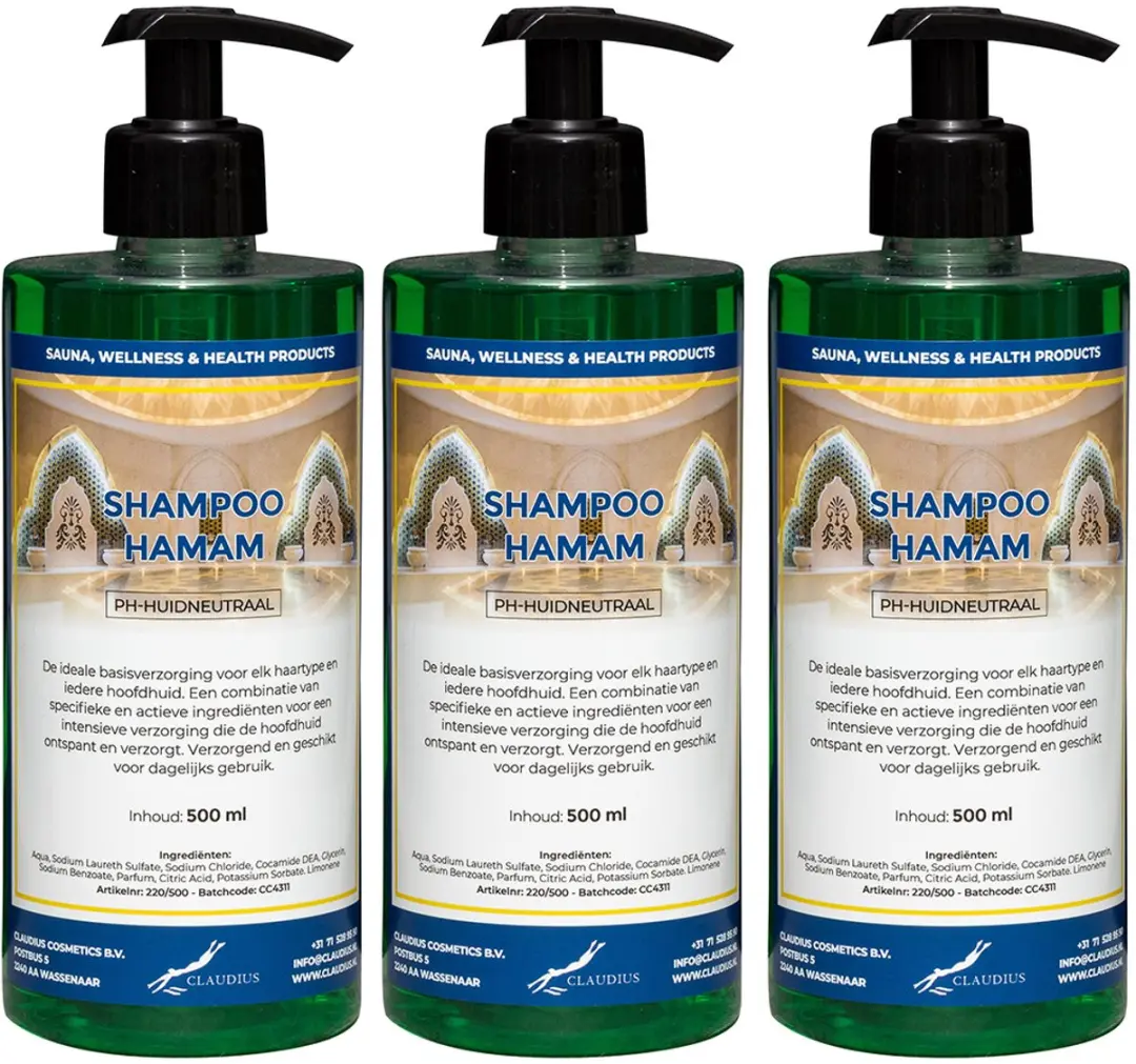 Splashbox Cosmetics Hamam Shampoo 500ml
