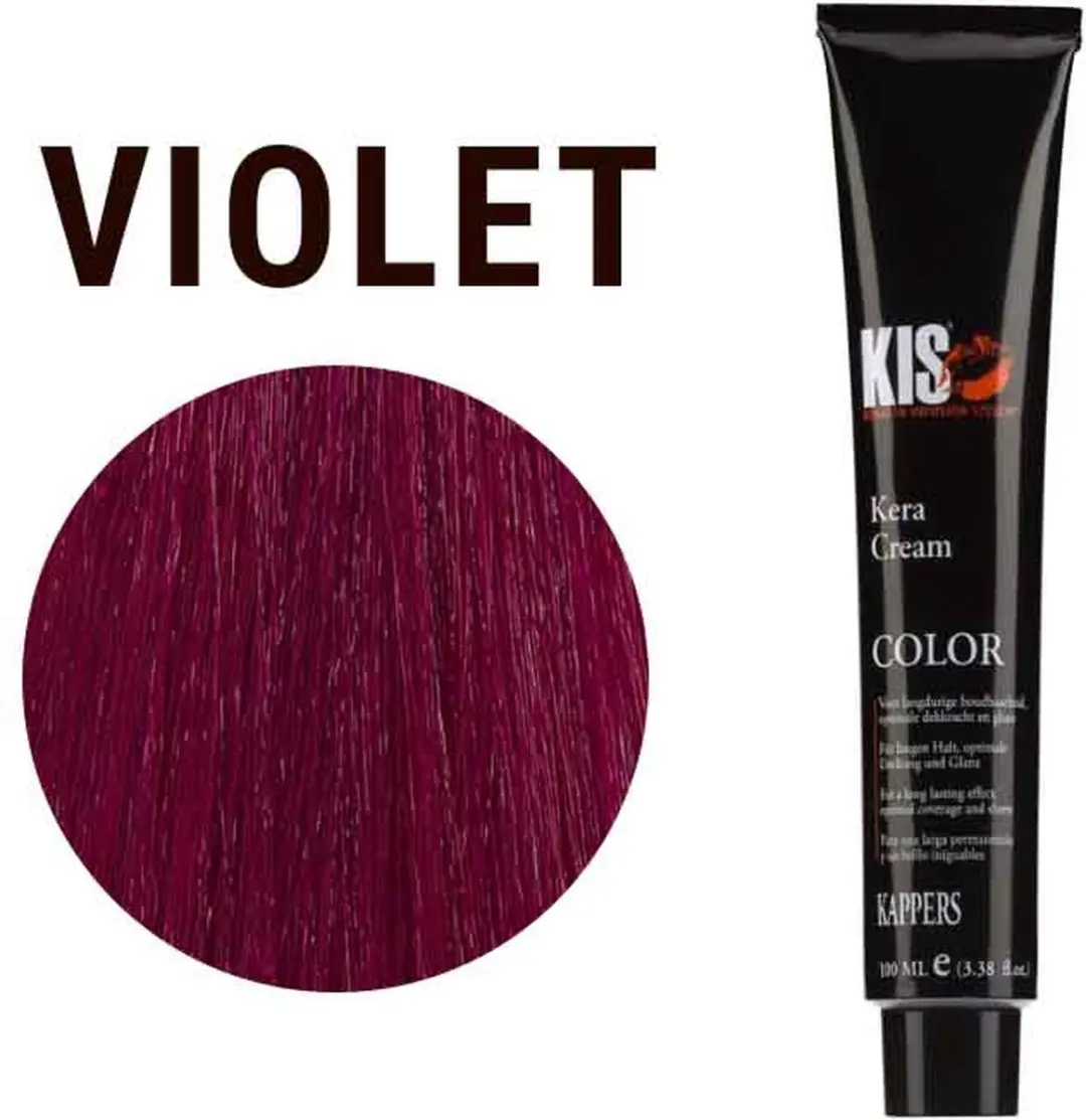 KIS KeraCream Violet Haarverf 150ml - Permanent