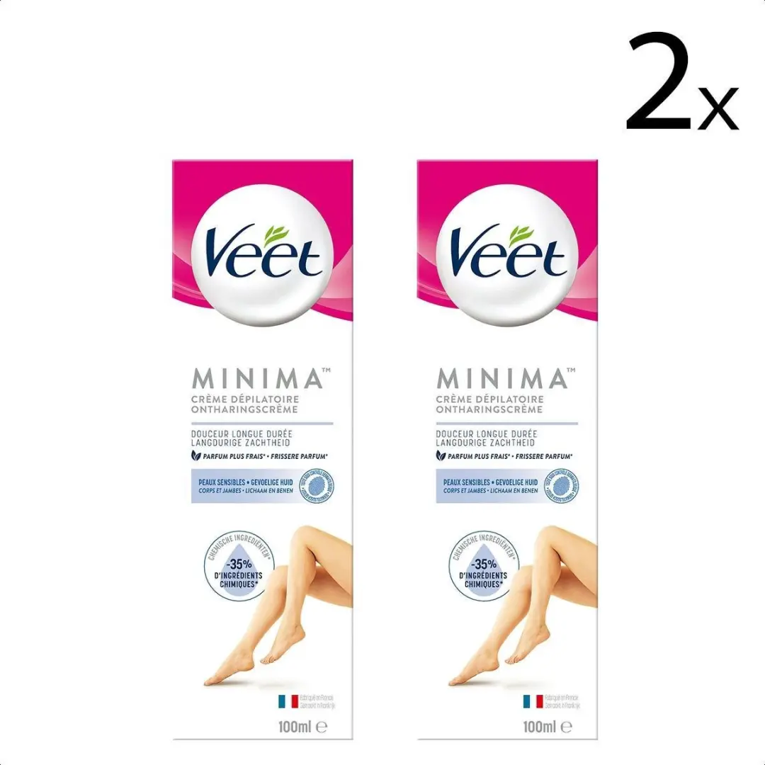 Veet Minima Ontharingscreme Gevoelige Huid 200ml