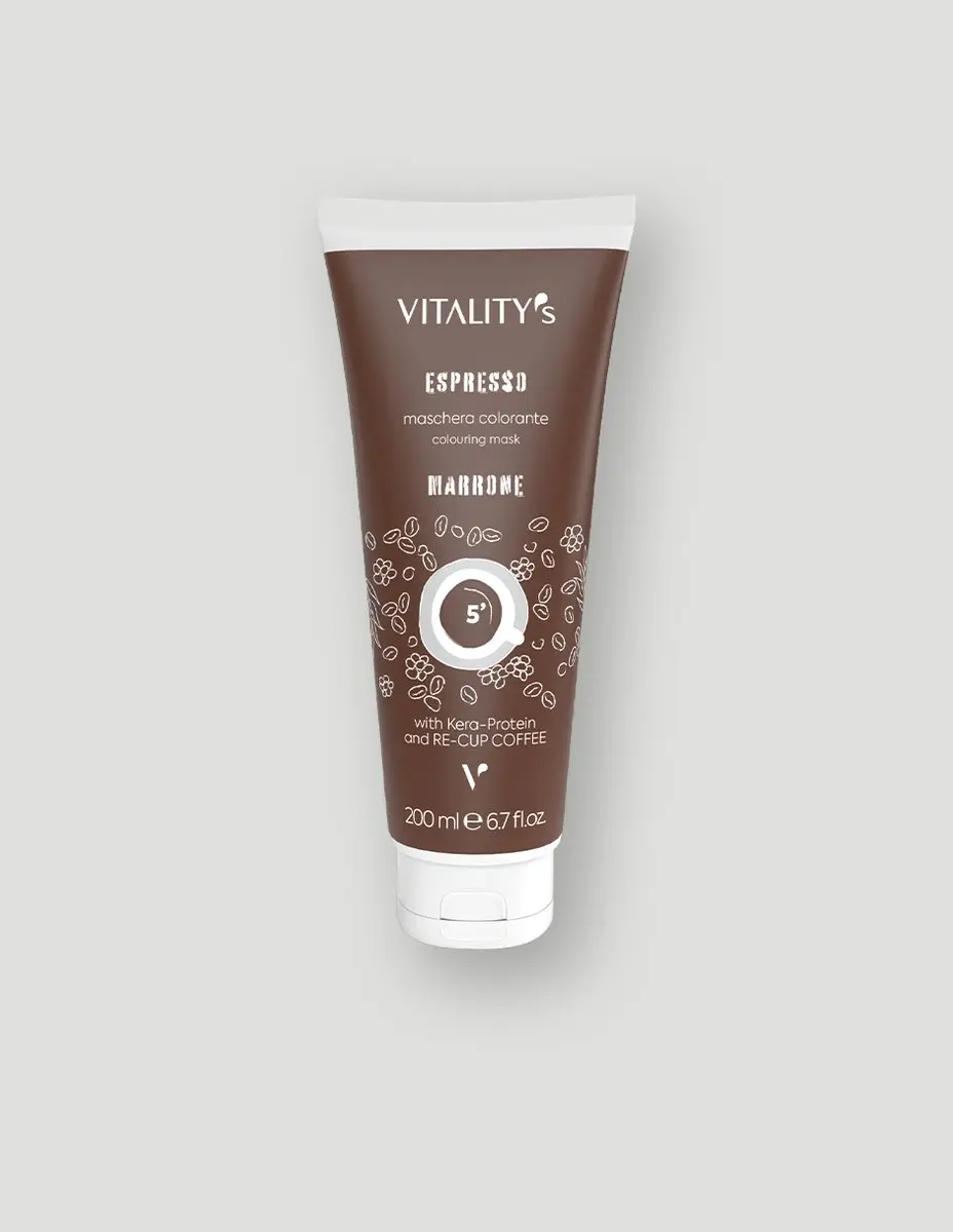 Vitality's Espresso Colouring Mask Bruin 200ml