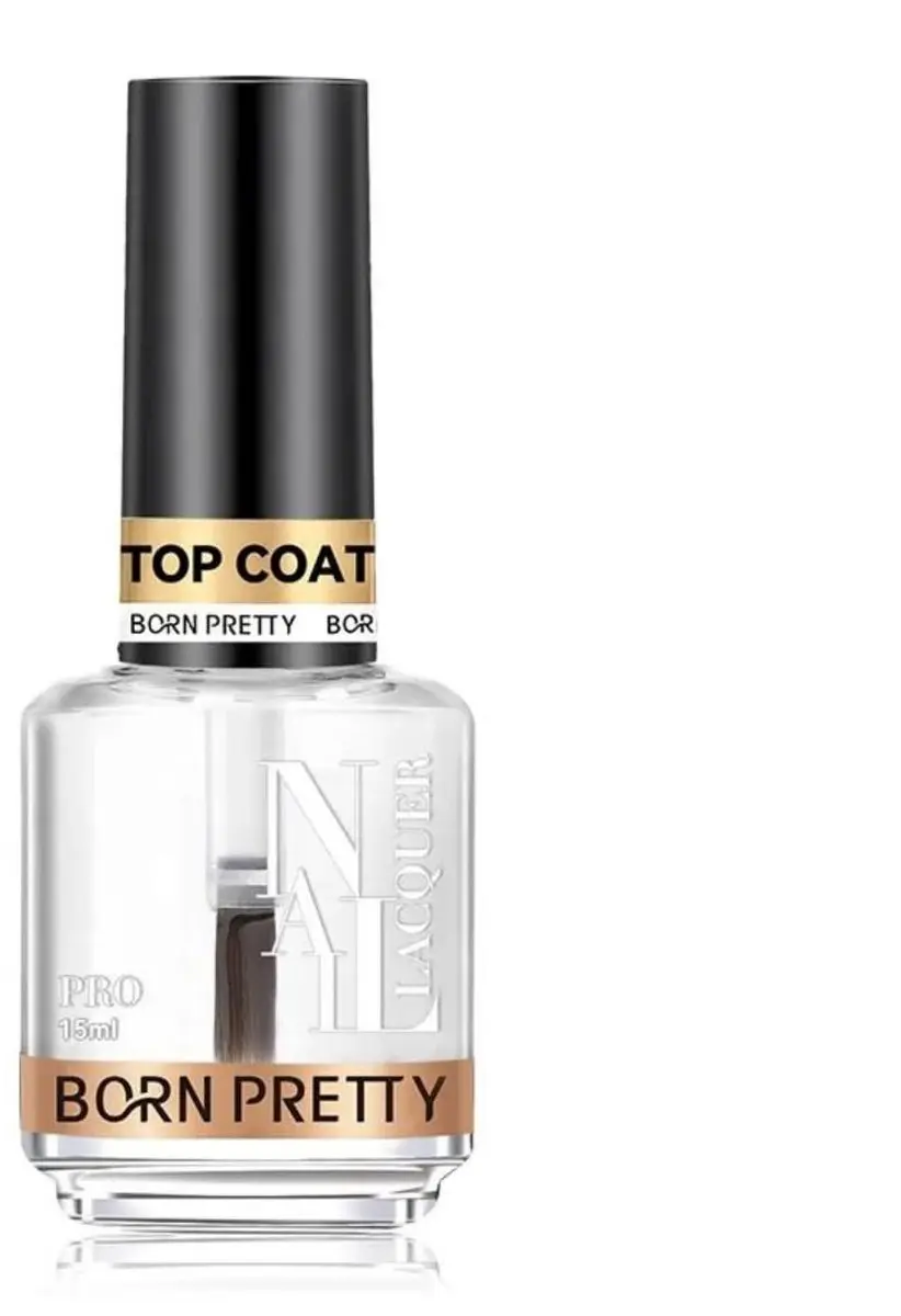 Born Pretty Topcoat Nagellak Transparant