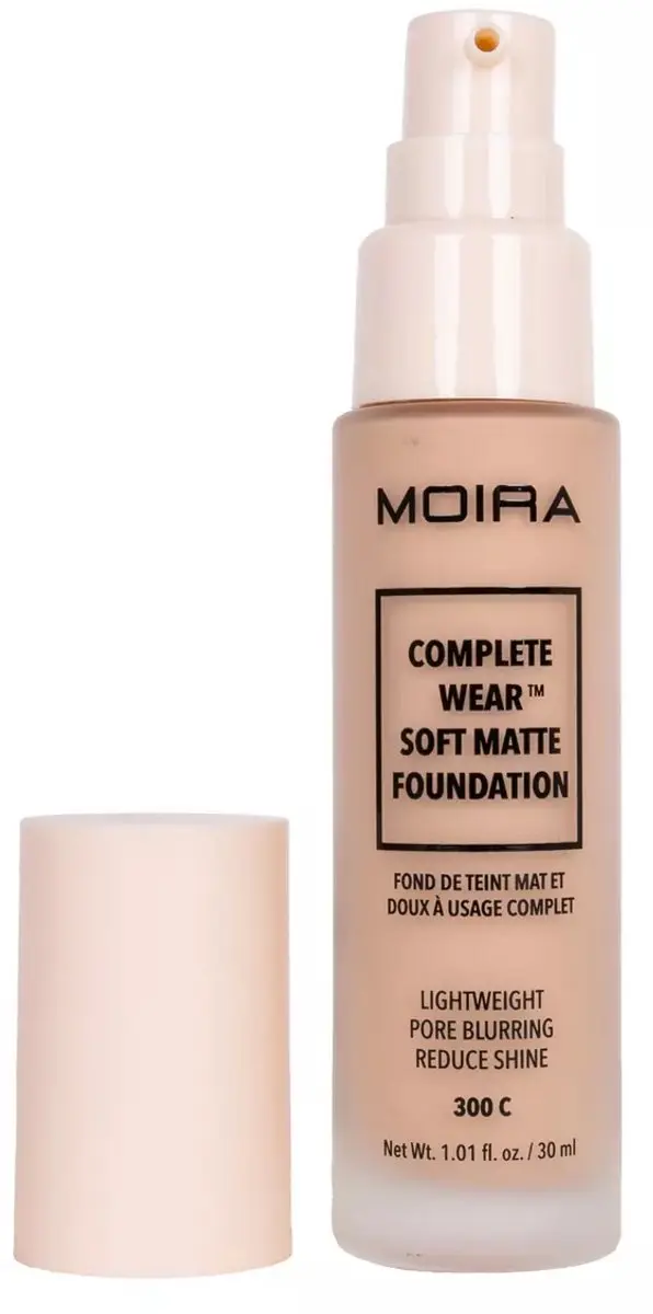 Moira Beauty Complete Wear Soft Matte Foundation 300C