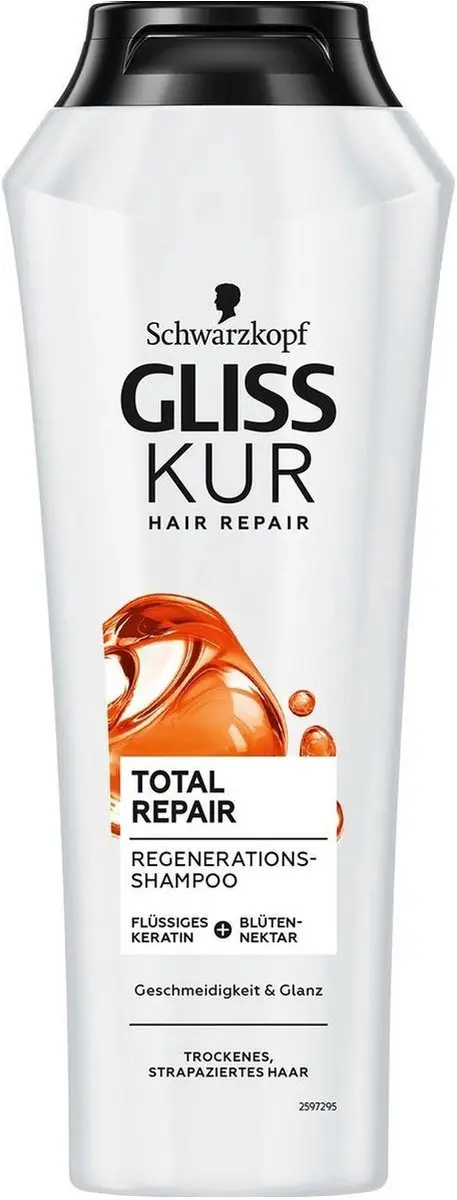 Gliss Kur Total Repair Shampoo 250ml