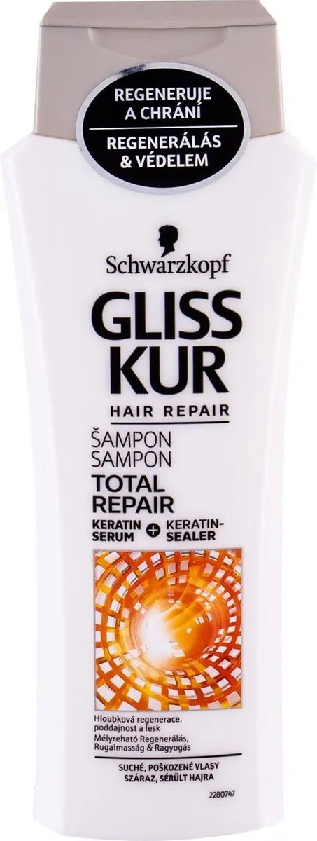 Gliss Kur Total Repair Shampoo 250ml