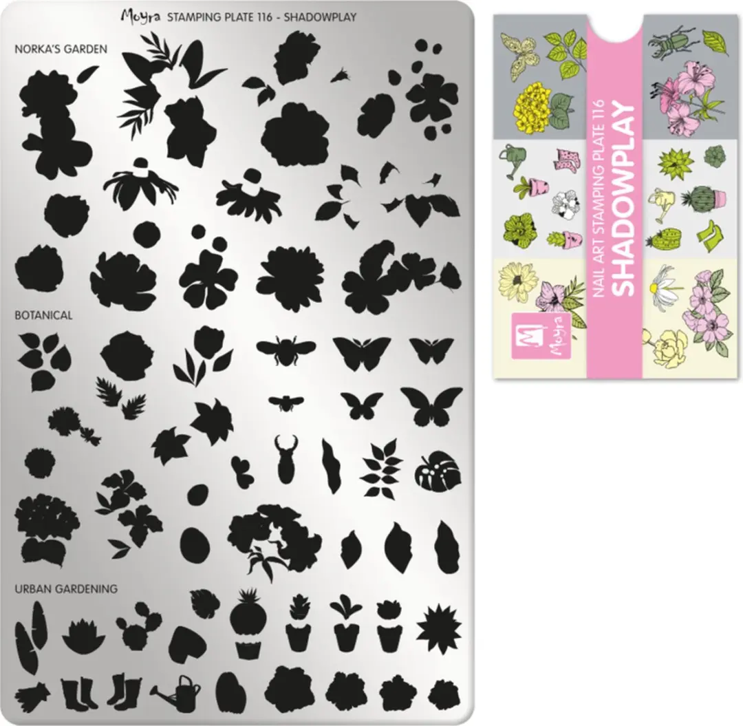 Moyra Stamping Plate 116 Shadowplay