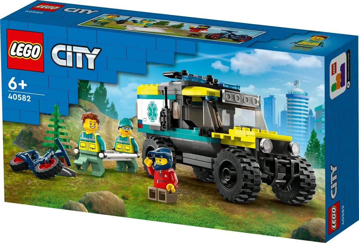 LEGO City 4x4 Terreinambulance 40582 - 162 Stukken