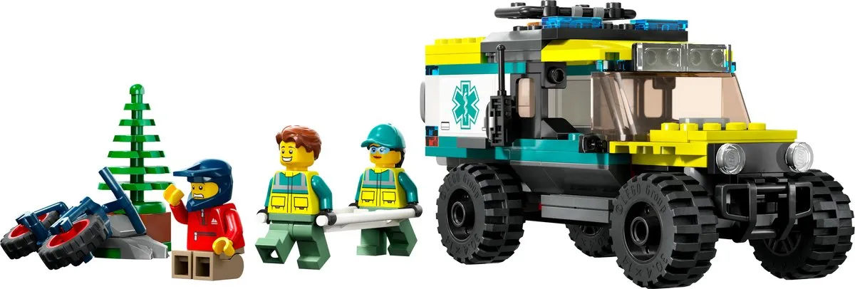 LEGO City 4x4 Terreinambulance 40582 - 162 Stukken
