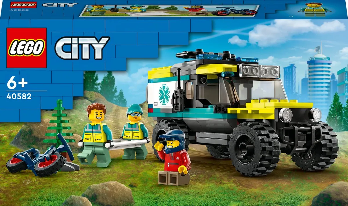 LEGO City 4x4 Terreinambulance 40582