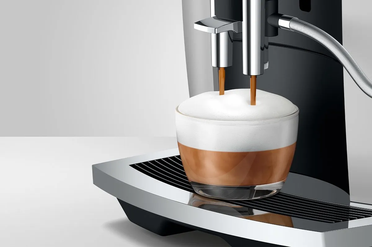 Jura E6 Platina Volautomatische Espressomachine - 11 Programma's