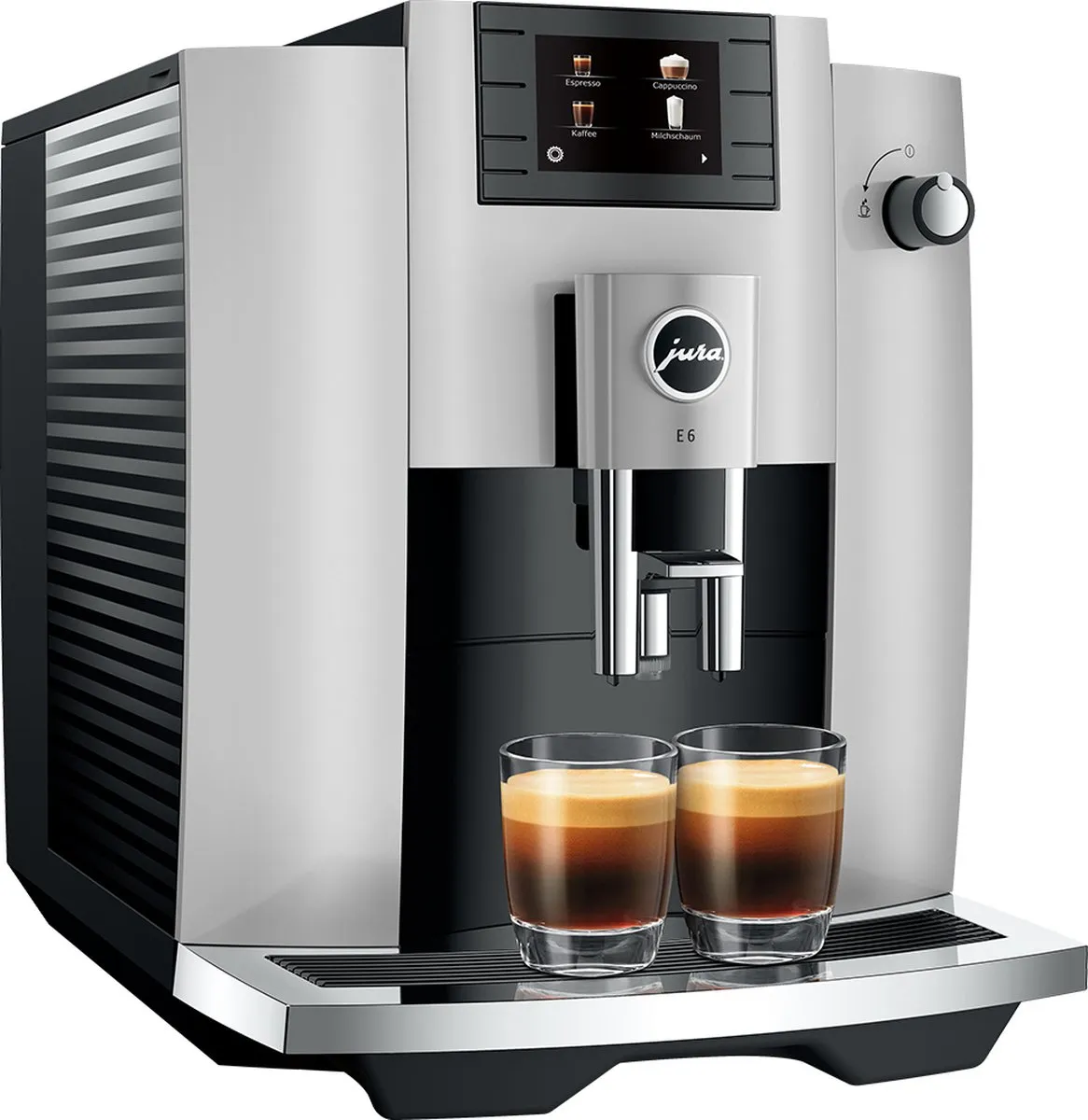 Jura E6 Platina Volautomatische Espressomachine - 11 Programma's