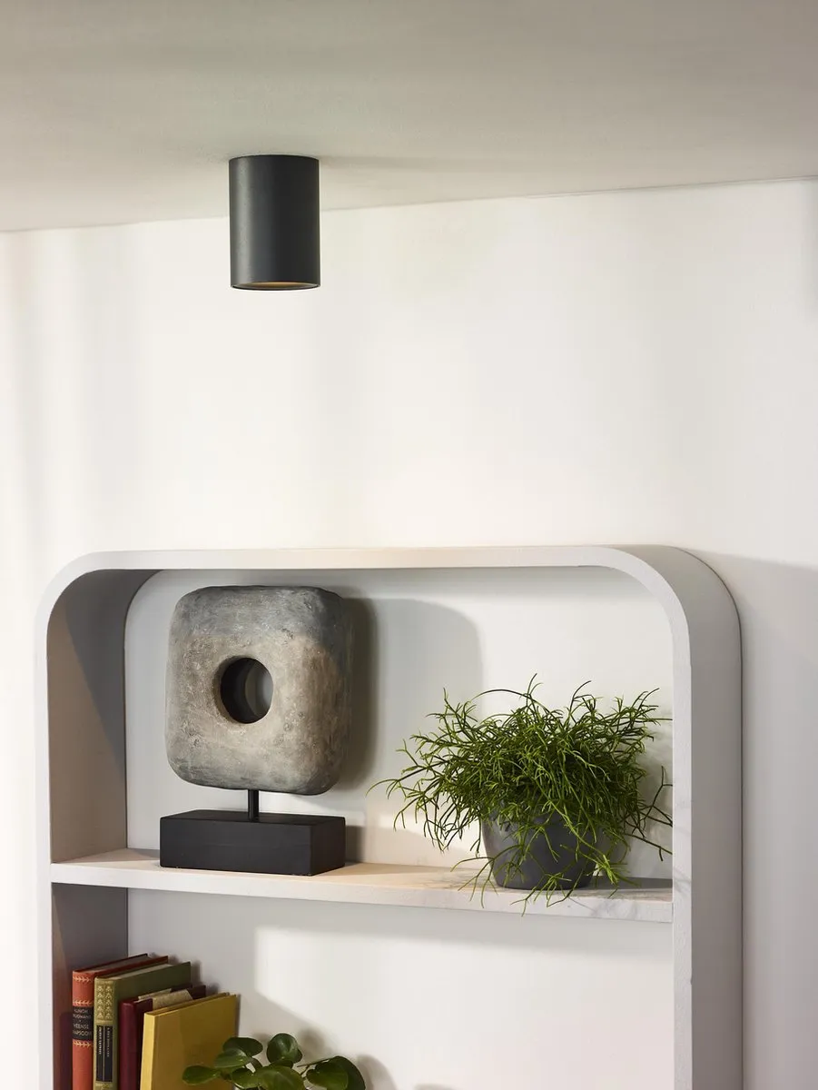Lucide BENTOO-LED Plafondspot Ø8cm - Grijs