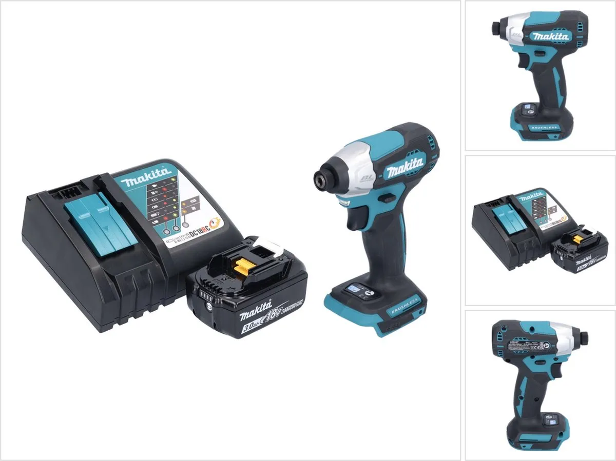 Makita DTD 157 RF1 Slagmoersleutel 18V 140Nm