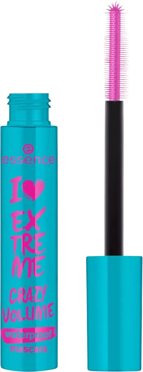 Essence I Love Extreme Crazy Volume Mascara - Zwart - afbeelding 6 van 6