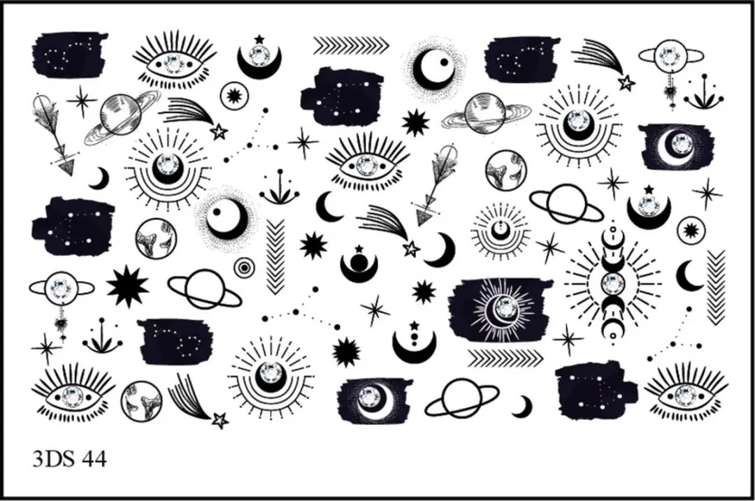 Korneliya RhineStone Decal 3DS 44