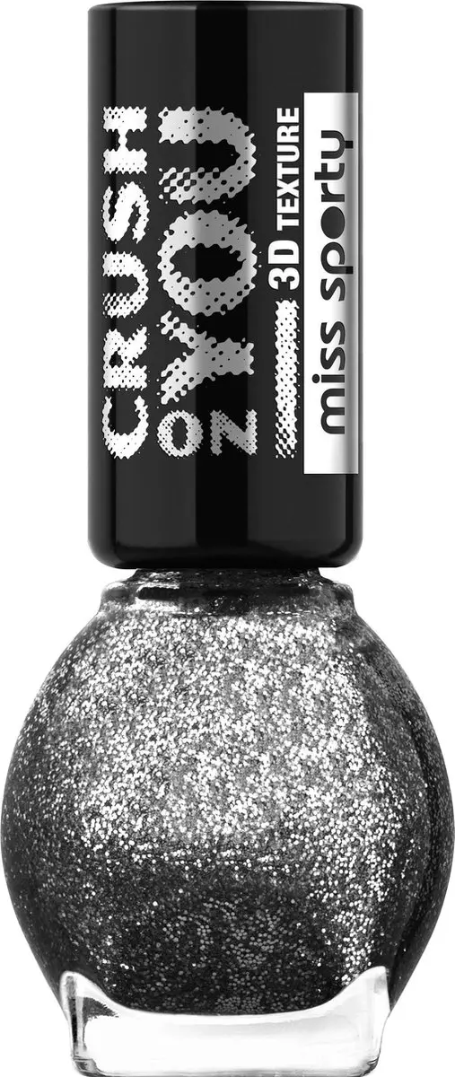 Miss Sporty Crush on You Nagellak 062 Cosmic Black