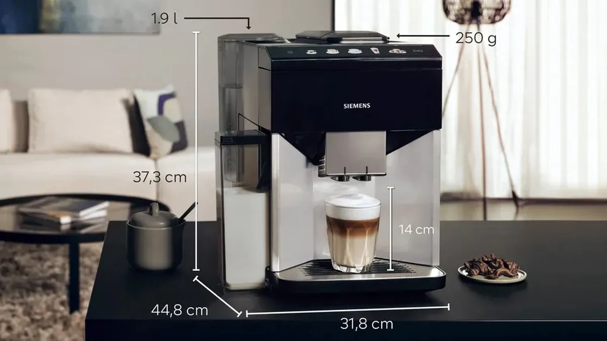 Siemens EQ500 TQ513R01 Espressomachine - Licht zilver