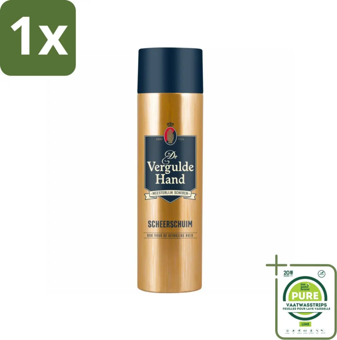 Vergulde Hand Scheerschuim 250ml
