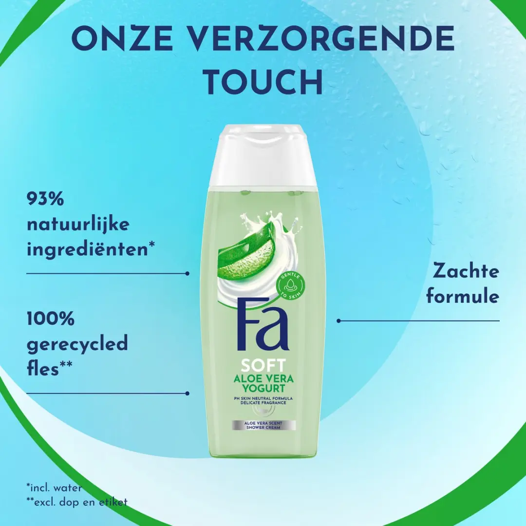 Fa Yoghurt Aloe Vera Douchegel 250ml - 12 Stuks