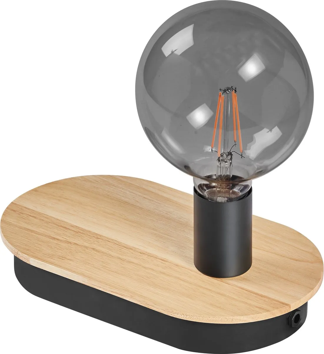 LEDVANCE Houten Tafellamp USB E27