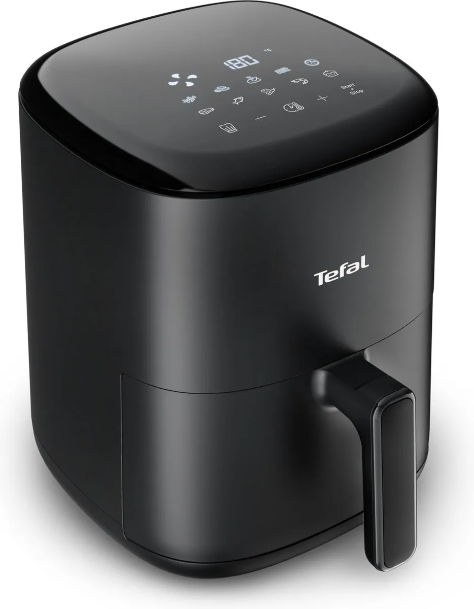 Tefal Easy Fry Compact EY1458 - Airfryer - 3L - 1300W - Compact Design - Zwart