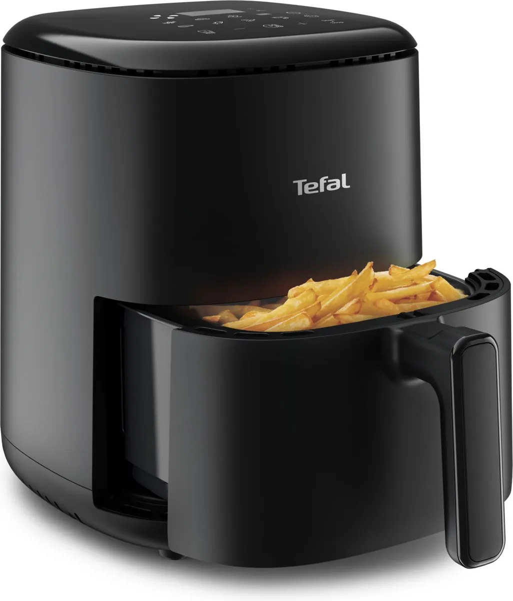 Tefal Easy Fry Compact EY1458 - Airfryer - 3L - 1300W - Compact Design - Zwart