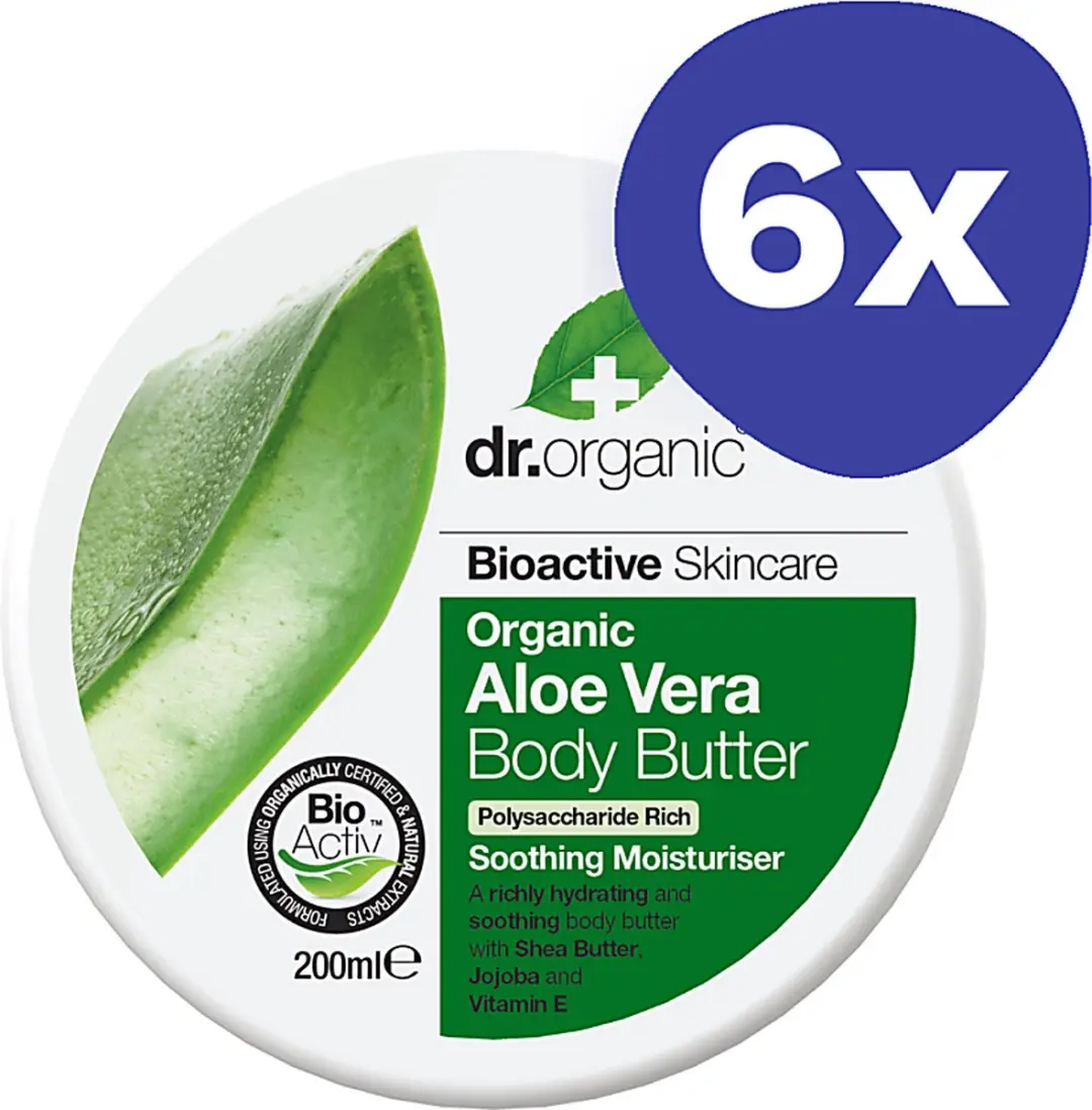 Dr Organic Aloë Vera Body Butter 200ml