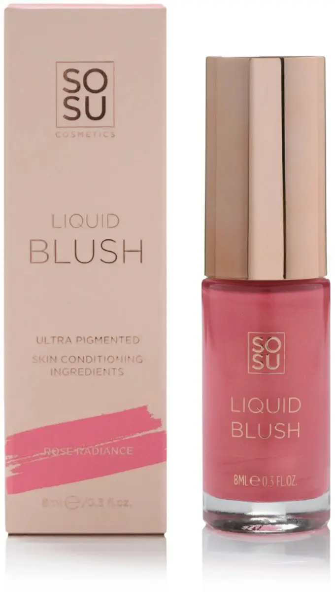 Sosu Liquid Blush Rose Radiance 8ml - Vegan
