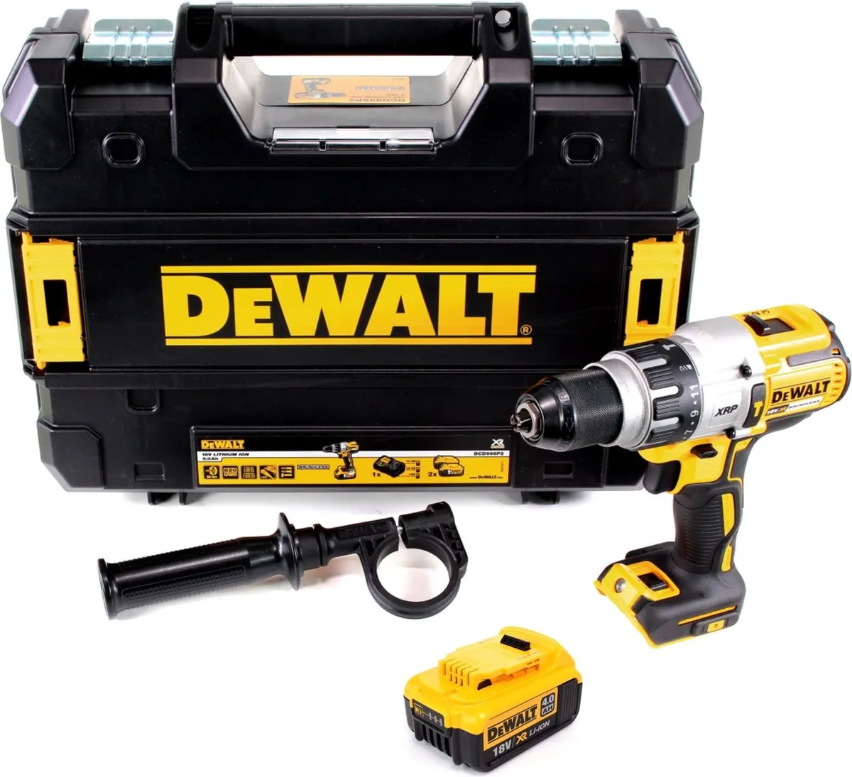 DeWalt DCD996NT Accu-klopboormachine 18V 95Nm - borstelloos - 1x 4,0Ah