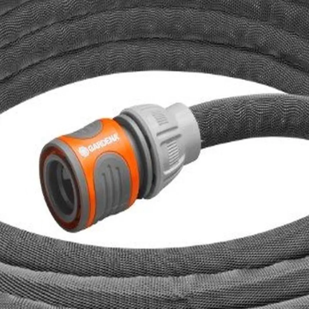 Gardena Liano Textielslang 20m - Set met reinigingsspuit