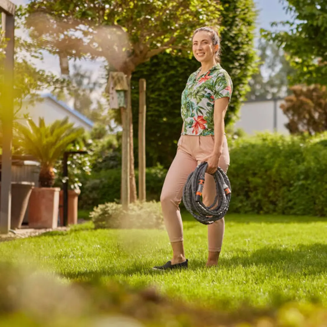 Gardena Liano Textielslang 20m - Set met reinigingsspuit - afbeelding 6 van 6