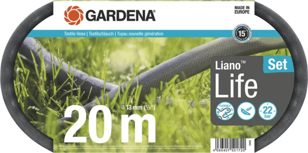 Gardena Liano Textielslang 20m