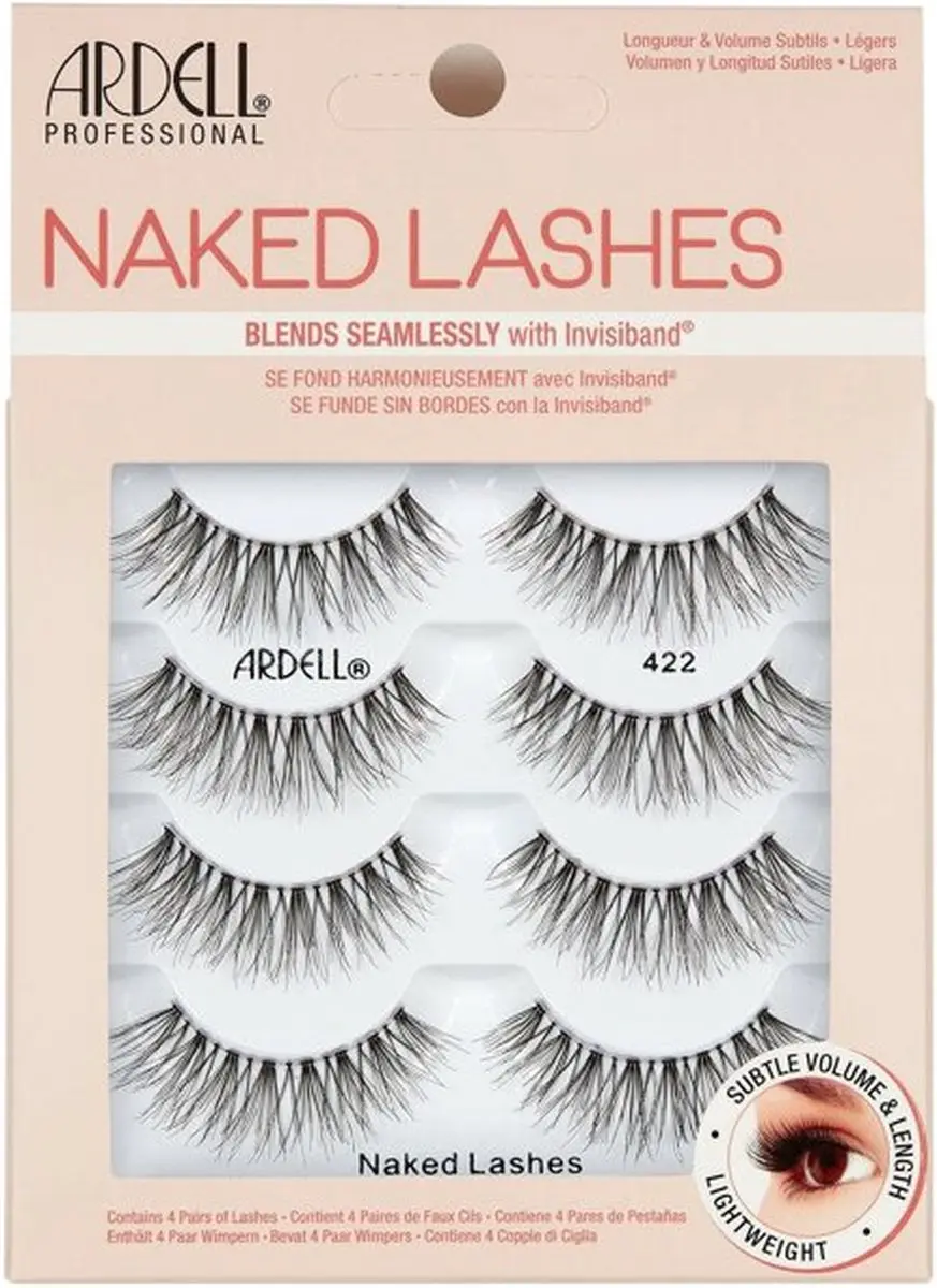 Ardell Naked Multipack Kunstwimpers Type 422