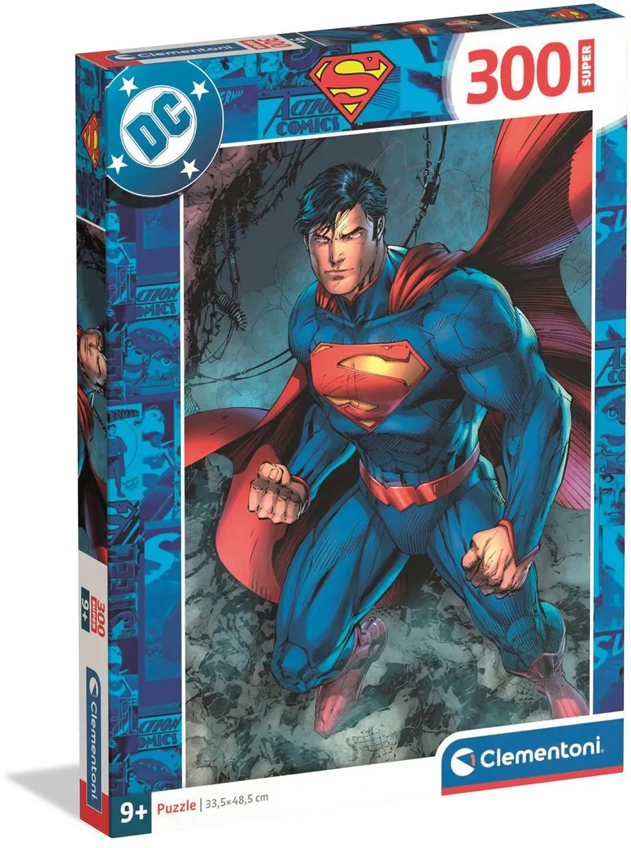 Clementoni Superman Puzzel 300 Stukjes