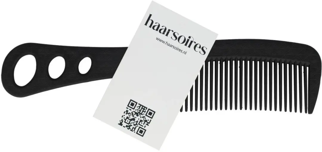 Haarsoires Styling Tool Haarkam 22cm - Zwart