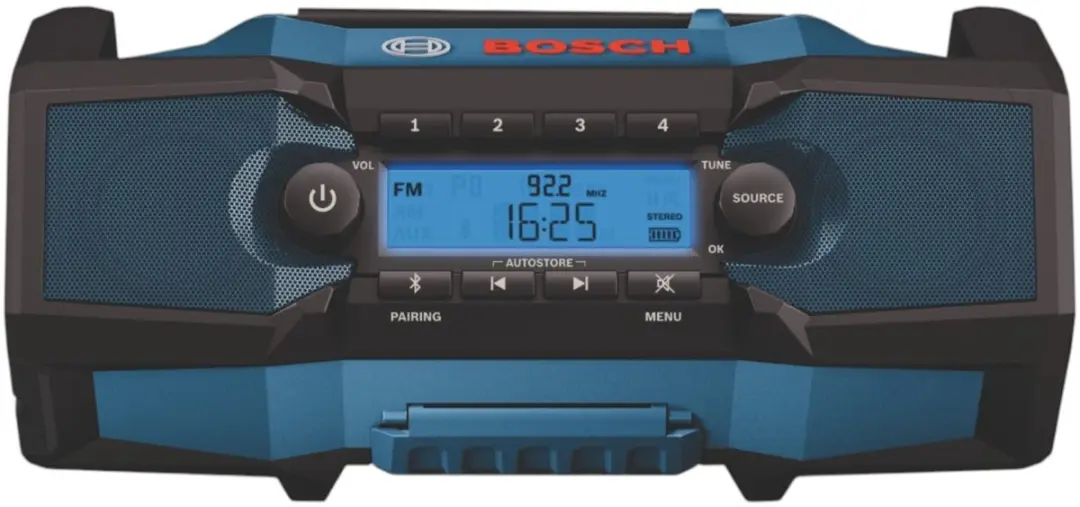 Bosch Professional GPB 18V-2 C Bouwradio - Blauw