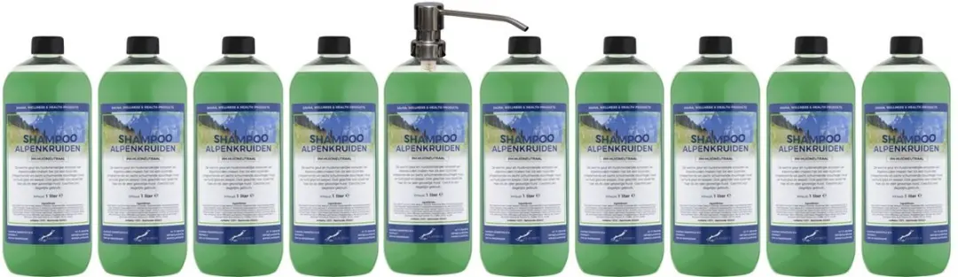 Splashbox Cosmetics Alpenkruiden Shampoo 1L