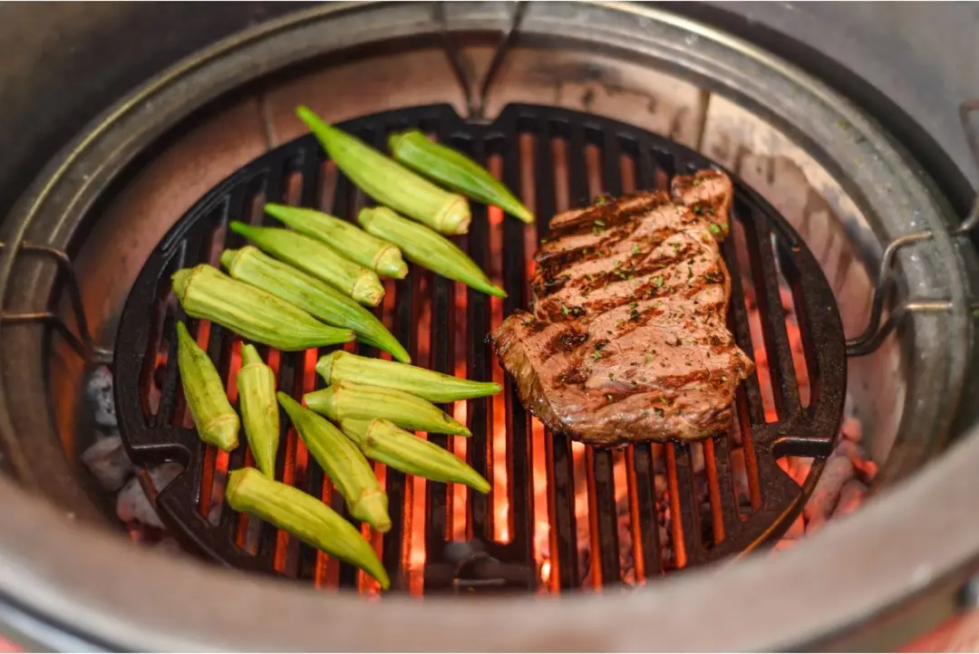 Kamado Joe Sear Plate KJ15090620 - Zwart