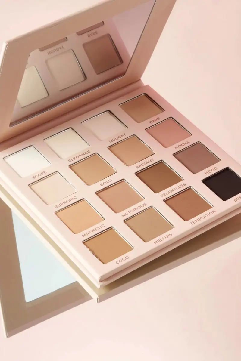 Sosu All Matte Everything Oogschaduw Palette - 16 Kleuren - 32g