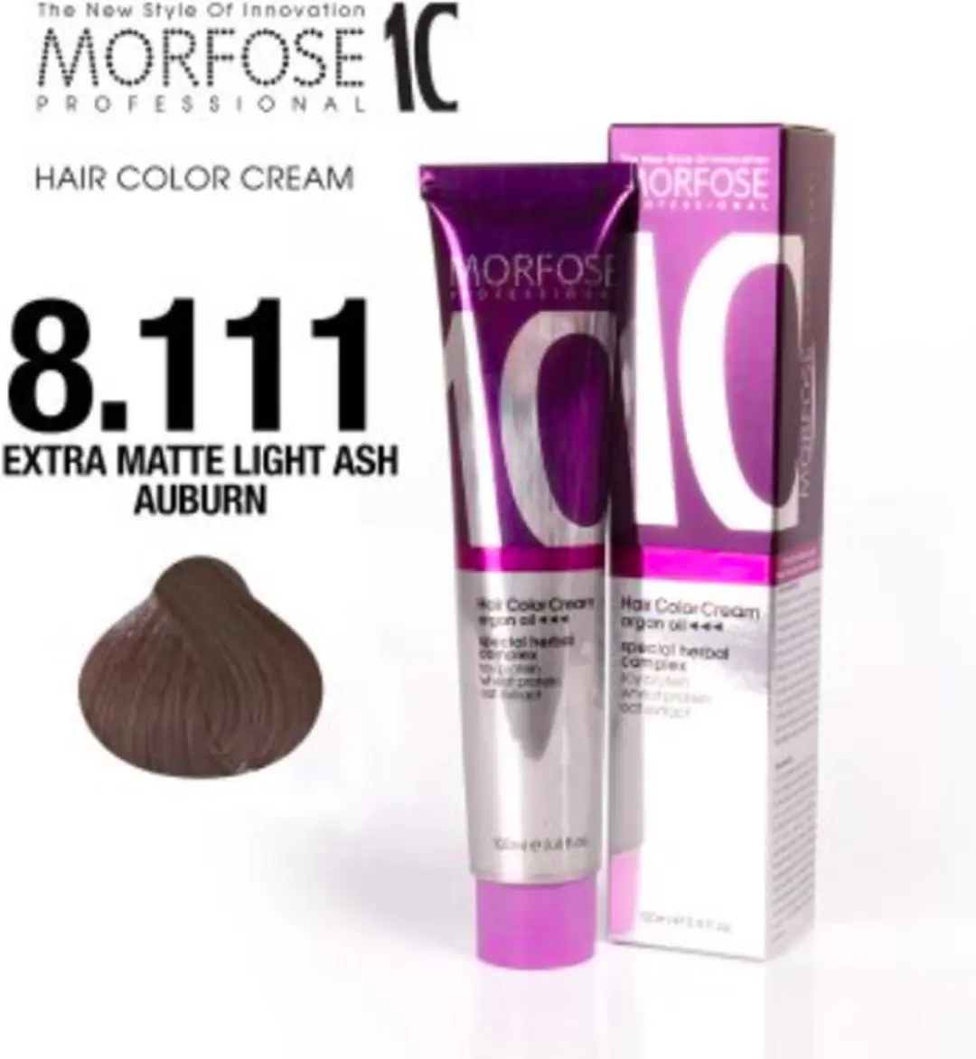 Morfose Color Cream 8.111 Extra Matte Light Ash Blonde
