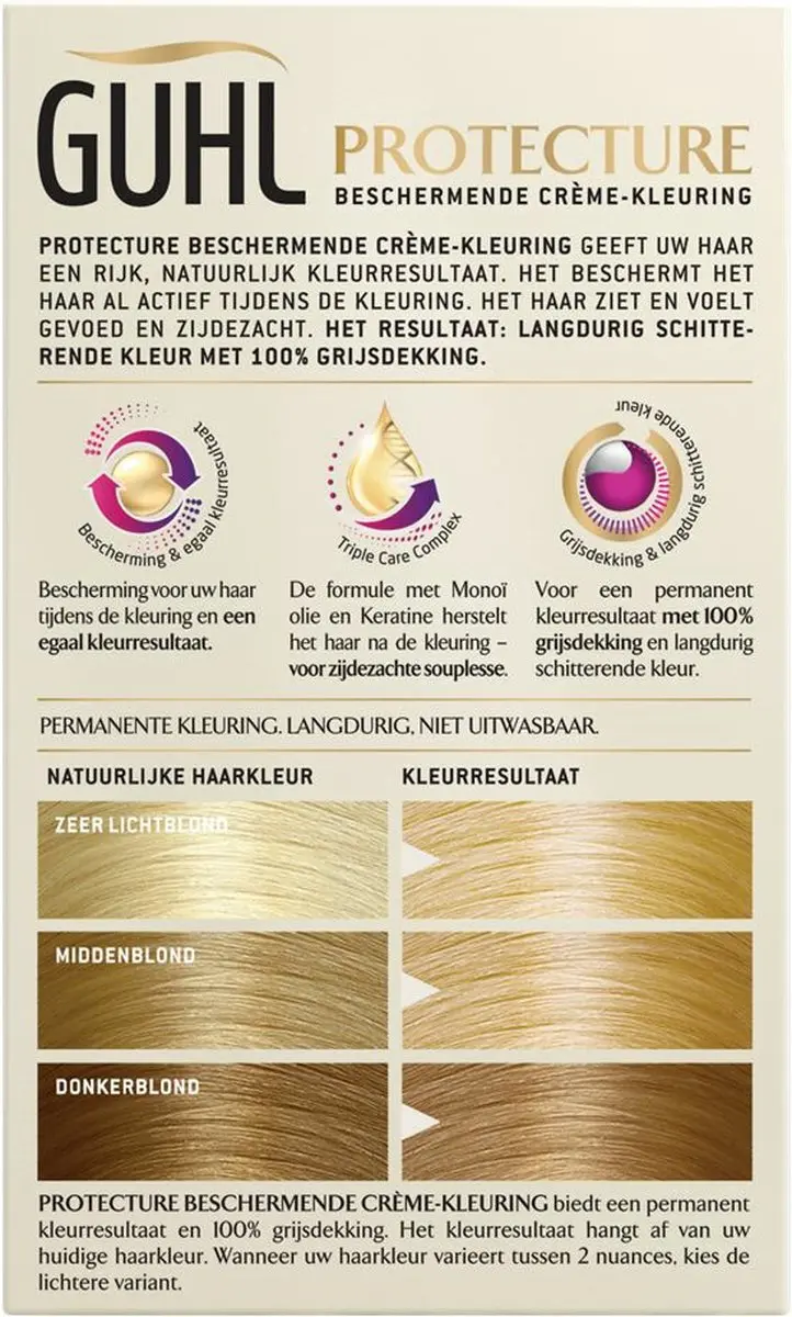 Guhl Beschermende Cremekleuring Zeer Lichtblond 150ml