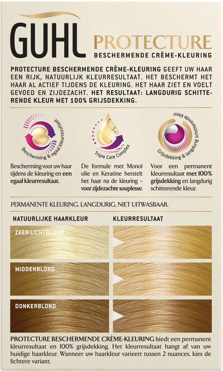 Guhl Beschermende Cremekleuring Zeer Lichtblond 150ml