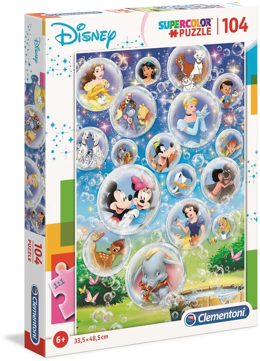 Clementoni Puzzel 104 Stukjes